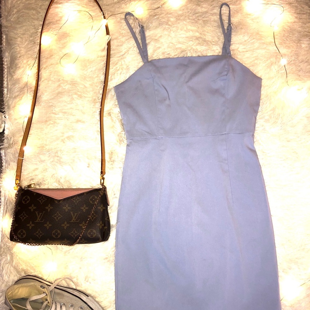 Powder Blue Bodycon